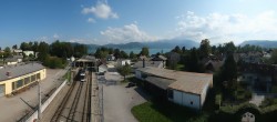 Archived image Webcam Train station at Attersee 13:00