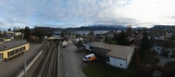 Archived image Webcam Train station at Attersee 13:00