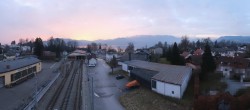 Archiv Foto Webcam Bahnhof am Attersee 06:00