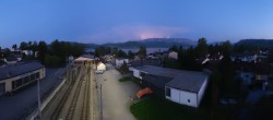 Archiv Foto Webcam Bahnhof am Attersee 19:00