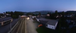 Archiv Foto Webcam Bahnhof am Attersee 19:00