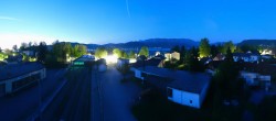 Archiv Foto Webcam Bahnhof am Attersee 03:00