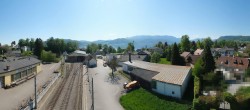 Archiv Foto Webcam Bahnhof am Attersee 09:00