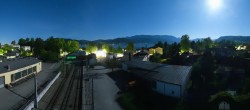 Archiv Foto Webcam Bahnhof am Attersee 23:00
