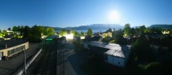 Archiv Foto Webcam Bahnhof am Attersee 23:00