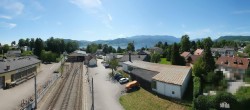 Archiv Foto Webcam Bahnhof am Attersee 09:00