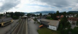 Archiv Foto Webcam Bahnhof am Attersee 07:00