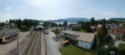Archiv Foto Webcam Bahnhof am Attersee 09:00