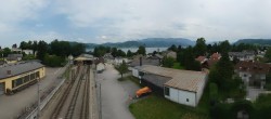 Archiv Foto Webcam Bahnhof am Attersee 13:00