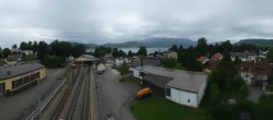 Archived image Webcam Train station at Attersee 13:00