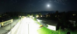Archiv Foto Webcam Bahnhof am Attersee 01:00