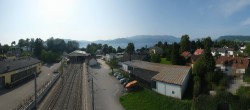 Archiv Foto Webcam Bahnhof am Attersee 07:00