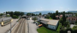 Archived image Webcam Train station at Attersee 11:00