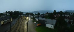 Archiv Foto Webcam Bahnhof am Attersee 19:00