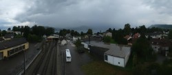 Archiv Foto Webcam Bahnhof am Attersee 17:00