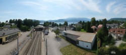 Archived image Webcam Train station at Attersee 09:00