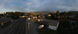 Archived image Webcam Train station at Attersee 19:00