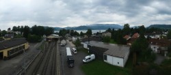 Archiv Foto Webcam Bahnhof am Attersee 07:00