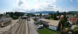 Archiv Foto Webcam Bahnhof am Attersee 09:00