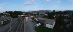 Archiv Foto Webcam Bahnhof am Attersee 19:00