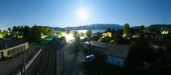 Archiv Foto Webcam Bahnhof am Attersee 23:00