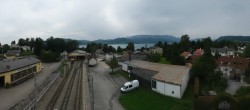 Archiv Foto Webcam Bahnhof am Attersee 09:00