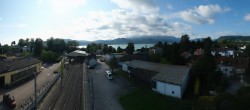 Archiv Foto Webcam Bahnhof am Attersee 07:00