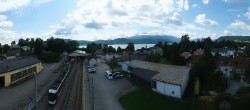 Archiv Foto Webcam Bahnhof am Attersee 09:00