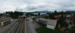 Archiv Foto Webcam Bahnhof am Attersee 09:00