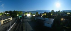 Archiv Foto Webcam Bahnhof am Attersee 23:00