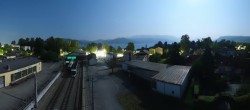 Archiv Foto Webcam Bahnhof am Attersee 01:00