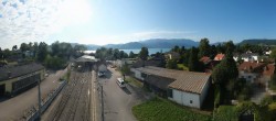 Archiv Foto Webcam Bahnhof am Attersee 07:00