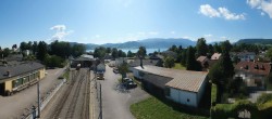 Archiv Foto Webcam Bahnhof am Attersee 09:00
