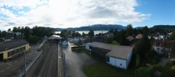 Archiv Foto Webcam Bahnhof am Attersee 08:00
