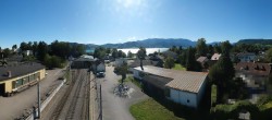 Archiv Foto Webcam Bahnhof am Attersee 09:00