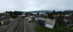 Archiv Foto Webcam Bahnhof am Attersee 08:00