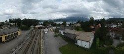 Archiv Foto Webcam Bahnhof am Attersee 13:00