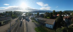 Archiv Foto Webcam Bahnhof am Attersee 07:00