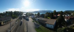 Archiv Foto Webcam Bahnhof am Attersee 08:00