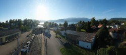 Archiv Foto Webcam Bahnhof am Attersee 07:00