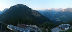 Archiv Foto Webcam Bergstation Piz de Plaies am Kronplatz 05:00