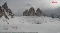 Archived image Webcam Dolomites South Tyrol: Mountain Hut Antonio Locatelli 15:00