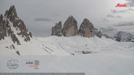 Archiv Foto Webcam Blick auf die 3 Zinnen von der Dreizinnenhütte 17:00