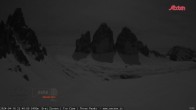 Archived image Webcam Dolomites South Tyrol: Mountain Hut Antonio Locatelli 21:00