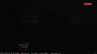 Archiv Foto Webcam Blick auf die 3 Zinnen von der Dreizinnenhütte 23:00
