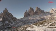 Archived image Webcam Dolomites South Tyrol: Mountain Hut Antonio Locatelli 07:00