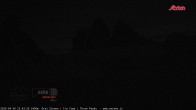 Archiv Foto Webcam Blick auf die 3 Zinnen von der Dreizinnenhütte 21:00
