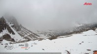 Archiv Foto Webcam Blick auf die 3 Zinnen von der Dreizinnenhütte 11:00
