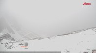 Archiv Foto Webcam Blick auf die 3 Zinnen von der Dreizinnenhütte 15:00