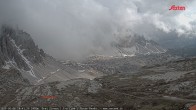 Archived image Webcam Dolomites South Tyrol: Mountain Hut Antonio Locatelli 17:00